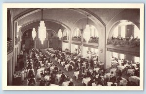 1940 Toronto Ontario Canada Postcard Simpson's Arcadian Court Eighth Ninth Floor