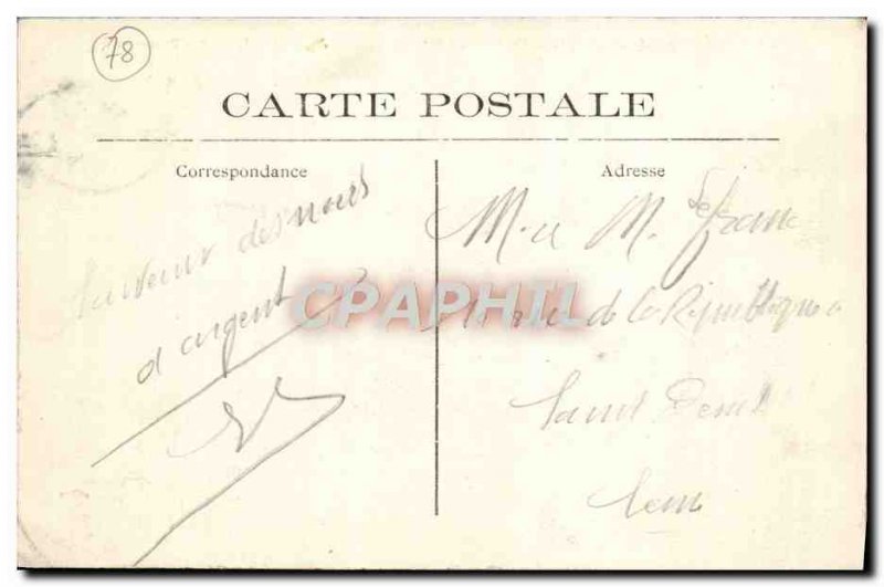 Postcard Old St Germain en Laye Lodges Establishment of the Legion d & # 39ho...