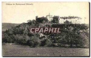 Old Postcard Chateau de Montarnaud