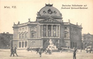 Lot 27 austria wien vienna deutsches volkstheater ferdinand raimund denkmal