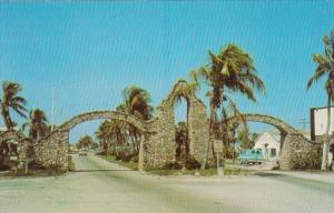 Florida Fort Myers Rustic Stone Archway