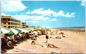 Postcard - Beach Scene At Ocean City, Maryland