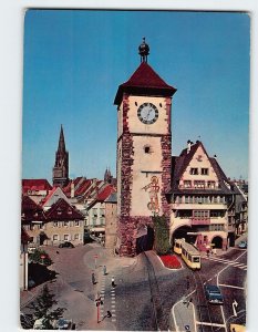 Postcard Schwabentor Freiburg im Breisgau Germany