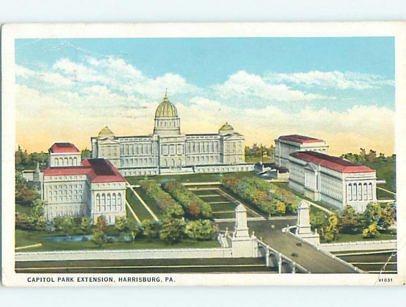 W-Border CAPITOL PARK EXTENSION Harrisburg Pennsylvania PA p0628