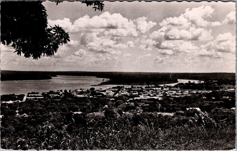 Central African Republic Banqui Vue Generale RPPC C010