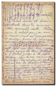 Old Postcard Dauphine Uriage les Bains Le Chateau and Colon Belledonne