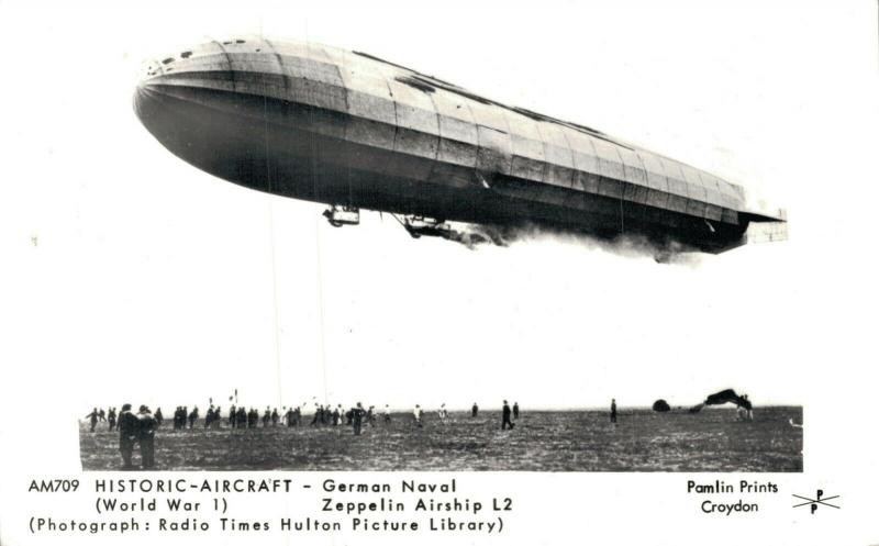 Historic Aircraft German Navel Zeppelin Airship L2 01.87