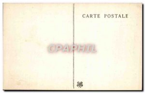 Old Postcard The Danse Macabre of God Second panel chair