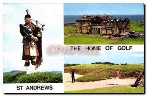 Modern Postcard St Andrews The Home of Golf