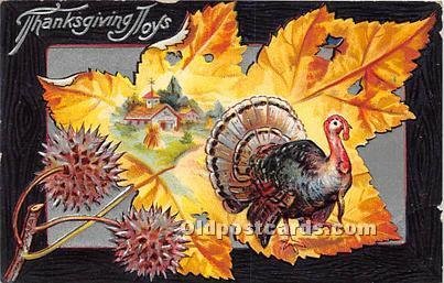 Thanksgiving Greetings Unused 