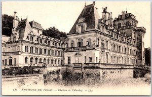 Environs De Tours Chateau De Villandry France Postcard