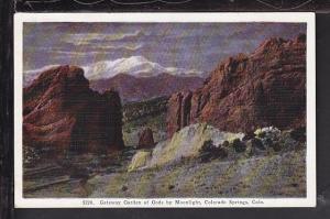 Gateway,Garden of the Gods,Colorado Springs,CO Postcard 