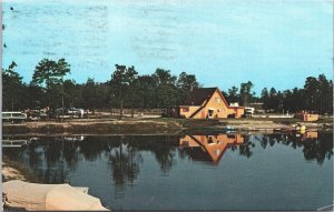 USA Jacksonville St Augustine Koa Campgrounds of America Chrome Postcard 03.77