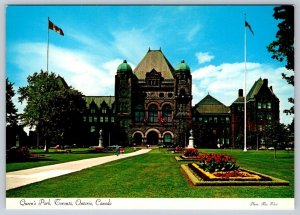 Legislative Building, Queen's Park, Toronto Ontario, Chrome Postcard #1, NOS