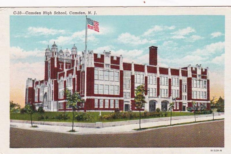 New Jersey Camden High School Curteich