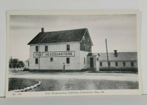 Indiantown Gap Pa Post Headquarters Postcard P15