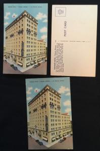 Postcards (3) Pioneer Hotel Tucson Arizona LB