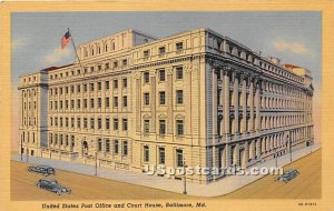 United States Post Office & Court House in Baltimore, Maryland