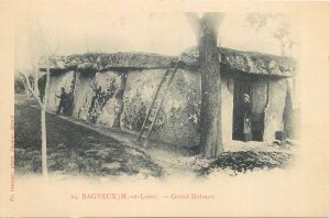 Postcard cpa 1900s France Bagneux Grand Dolmen