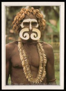 New Guinea. Asmat Warrior.