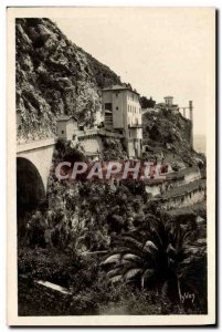 Old Postcard Menton Frontiere Franco Italian Ponte San Luigi