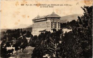 CPA FONT-ROMEAU - par Odeillo - Le Grand Hotel (451453)