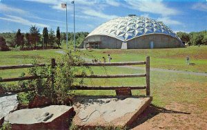 ROCKY HILL CONNECTICUT~DINOSAUR STATE PARK-GEO DOME POSTCARD