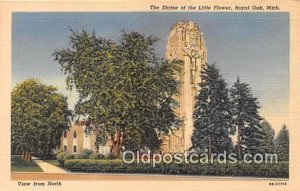 Shrine of the Little Flower Royal Oak, Mich, USA Unused 