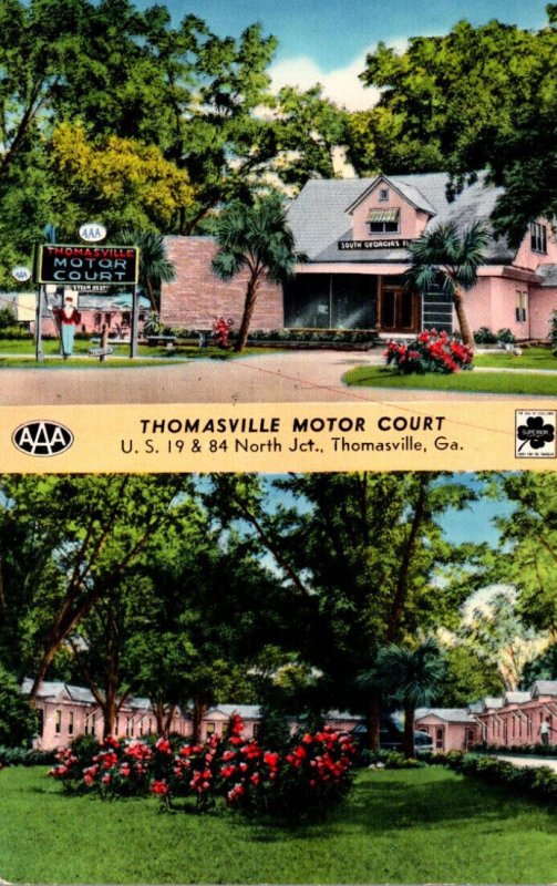 Georgia Thomasville The Thomasville Motor Court