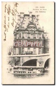 Paris Postcard Former Pavillon de Flore (the Tuileries)