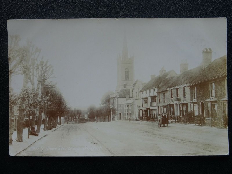 Hertfordshire BISHOPS STORTFORD Windhill c1908 RP Postcard by Frith