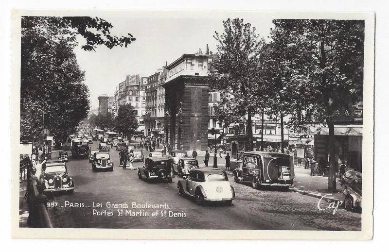 RPPC France Paris Les Grands Blvd Portes St Martin St Denis