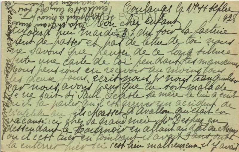 CPA AUXERRE Le Marche (1198439)