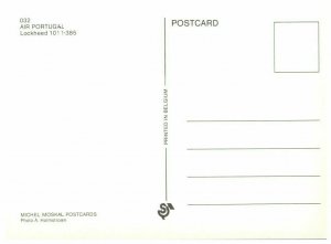Air Portugal Lockheed 1011 385 Airplane Postcard