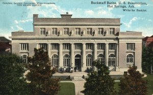 Vintage Postcard 1910's Buckstaff Baths U.S. Reservation Hot Springs Arkansas