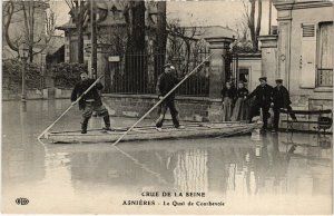 CPA Asnieres Le Quai de Courbevoie (1313749)