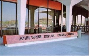 Vintage John Wayne Airport, Orange County, CA