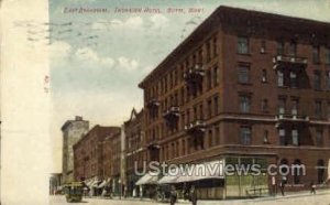 Thornton Hotel & Broadway in Butte, Montana