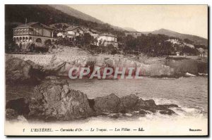 Old Postcard L'Esterel Corniche d'Or Le Trayas Villas