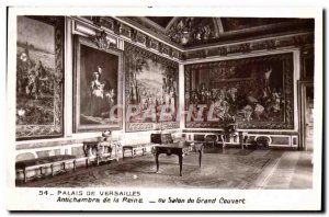 Old Postcard Palace Of Versailles antechamber of the Queen or the large cover...