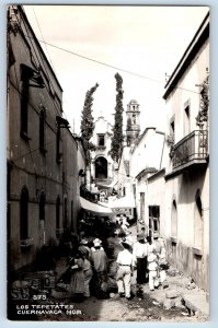 Cuernavaca Morelos Mexico Postcard The Tepetates c1950's Vintage RPPC Photo