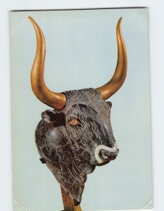 Postcard Bull's, Head Rhyton, Heraklion Museum, Heraklion Museum, Greece