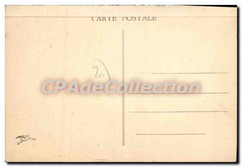 Old Postcard Corsica Vico