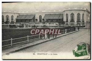 Old Postcard Deauville Casino