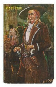 Gunfighters of the Old West Wild Bill Hickok Oil by Lea McCarty Standard Card 