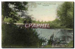 Postcard Old Ruiel Pond St. Cucufa Perspective