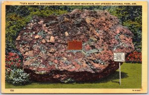 1952 Rock Government Park W Mountain Hot Springs National Park Posted Postcard