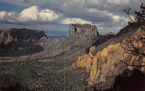 Basin Of The Chisos Mountains - Big Bend National Park, Texas TX  