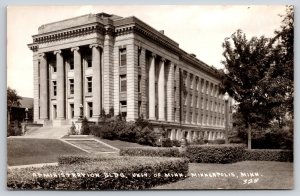 RPPC~Minneapolis Minnesota~State University~Admin Bldg~Beaux-Arts~c1950 Postcard