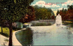 Washington D C Lake In U S Soldiers' Home Grounds